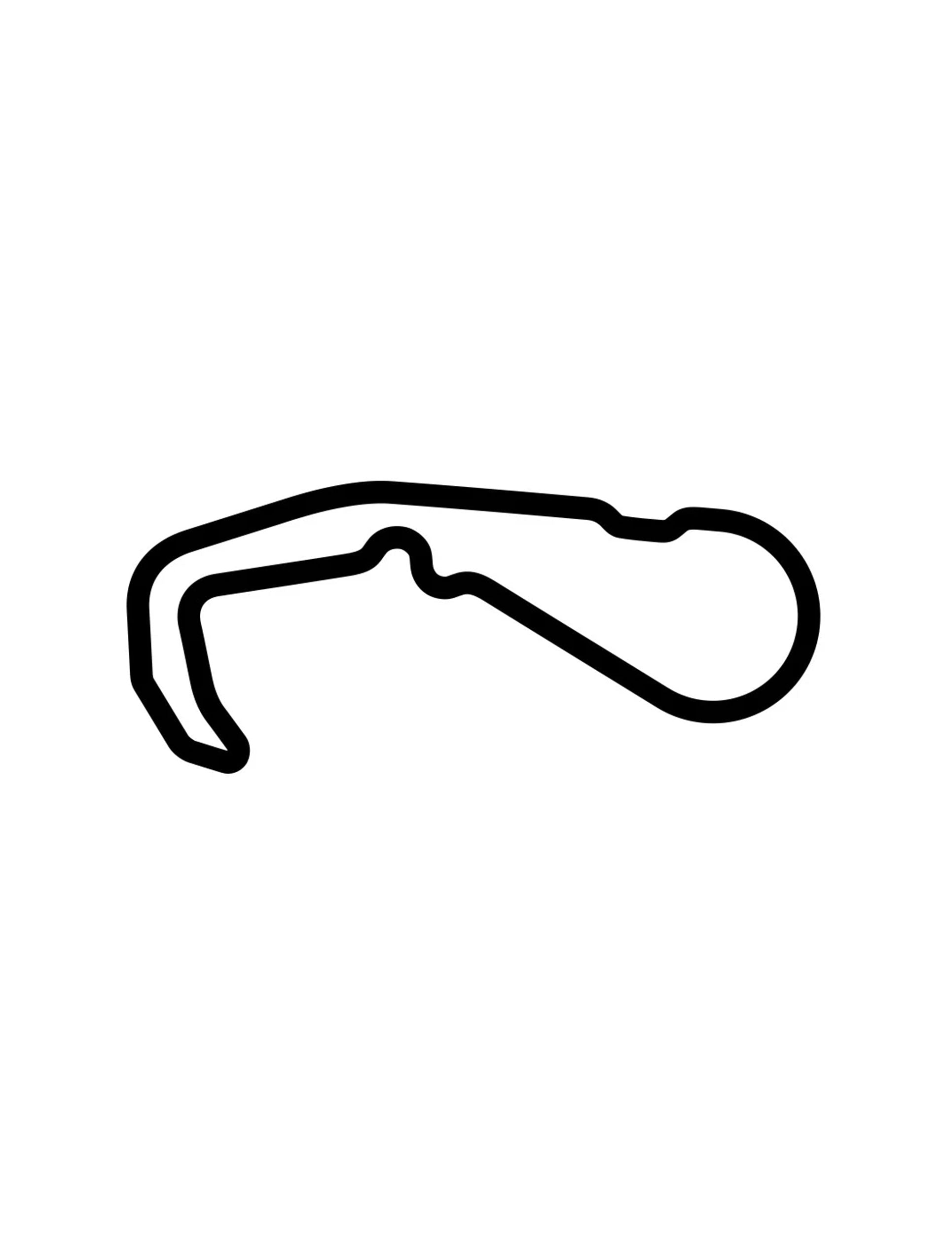 Highlands Motorsport Park - D Circuit New Zealand - Vinyl Sticker