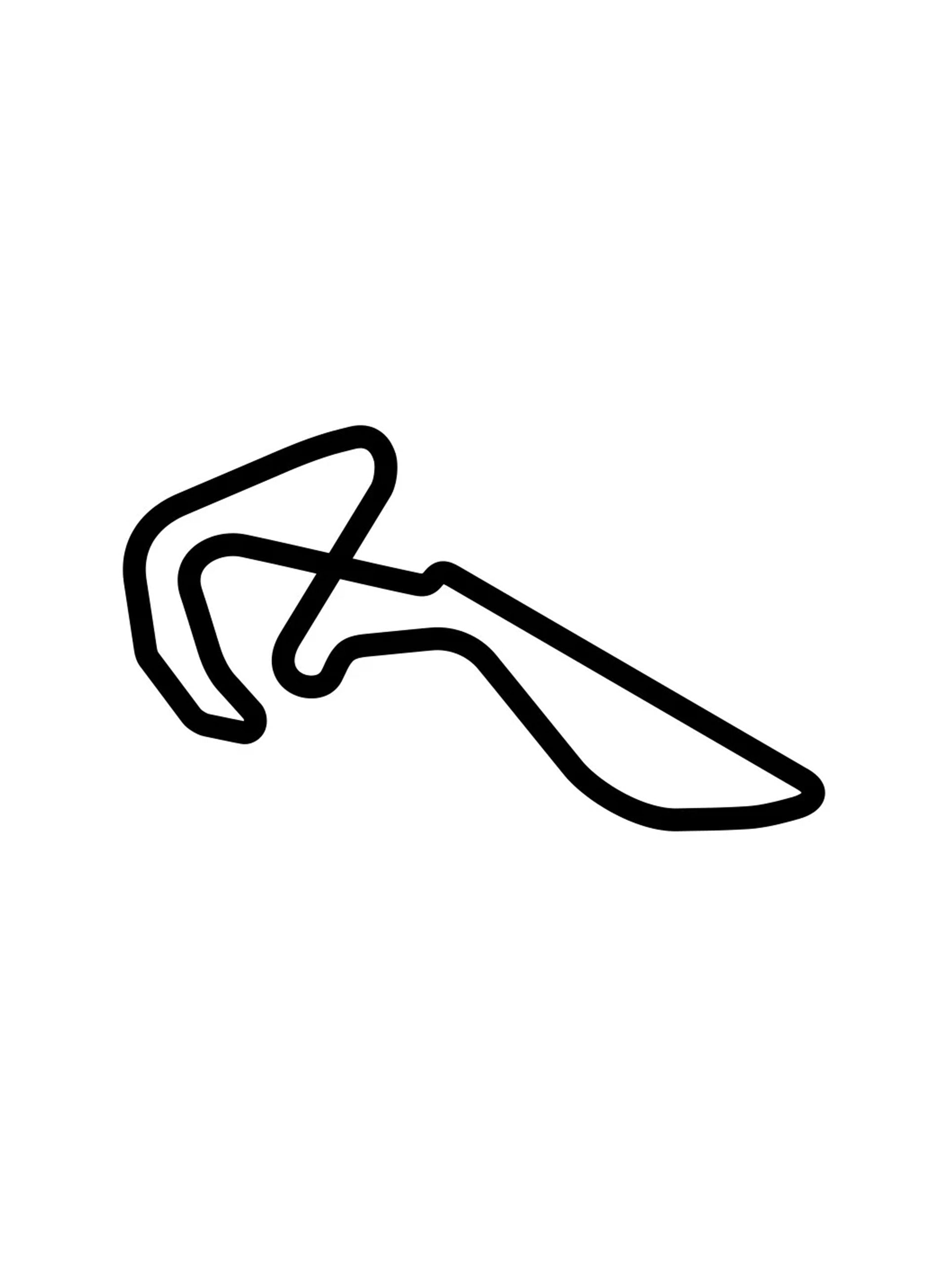 Highlands Motorsport Park - E Circuit New Zealand - Vinyl Sticker