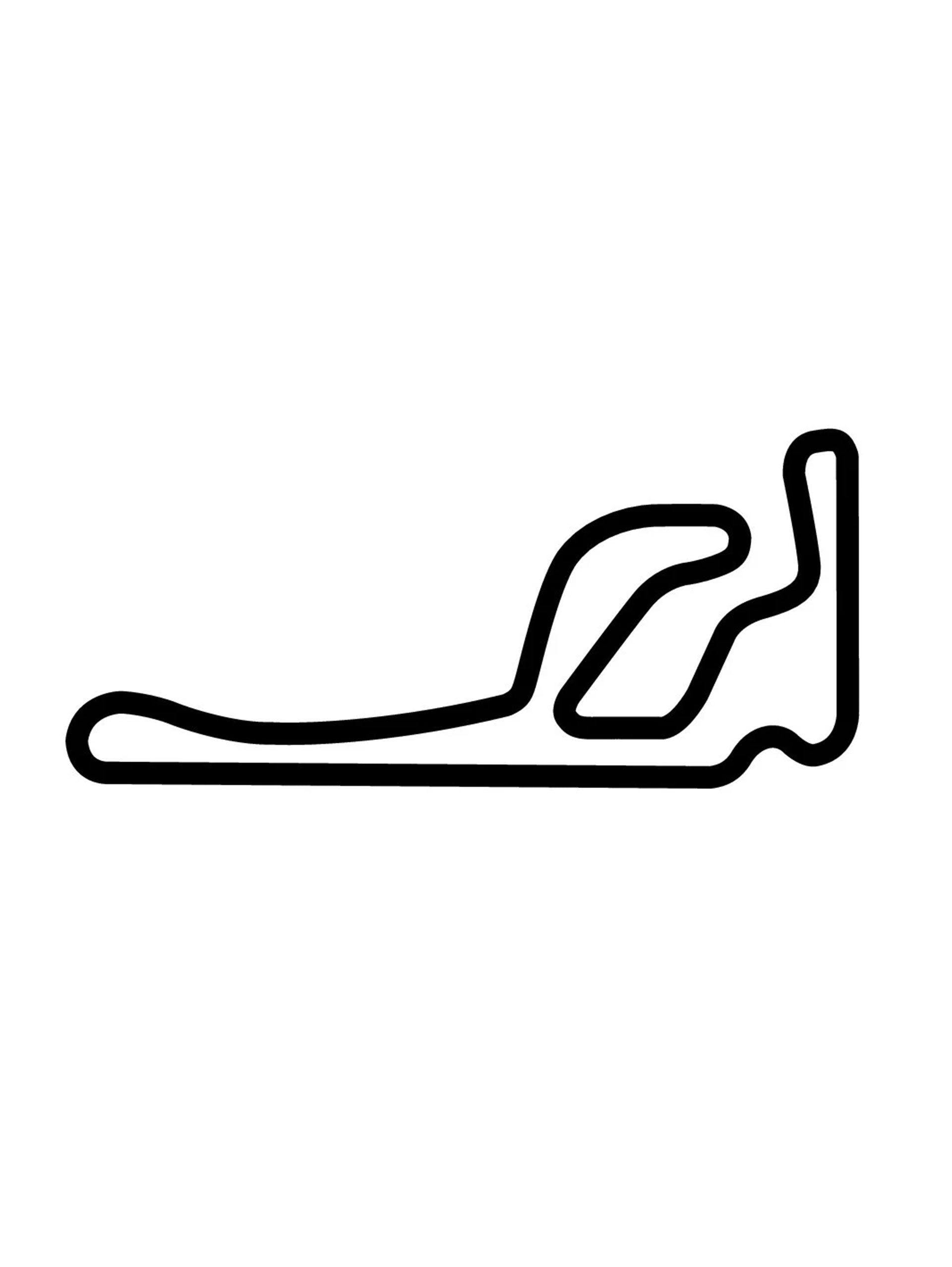 Taupo International Motorsport Park -Track 1 Circuit New Zealand - Vinyl Sticker
